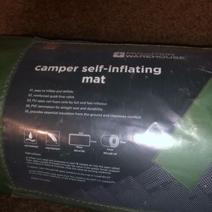 Camping self inflating mat